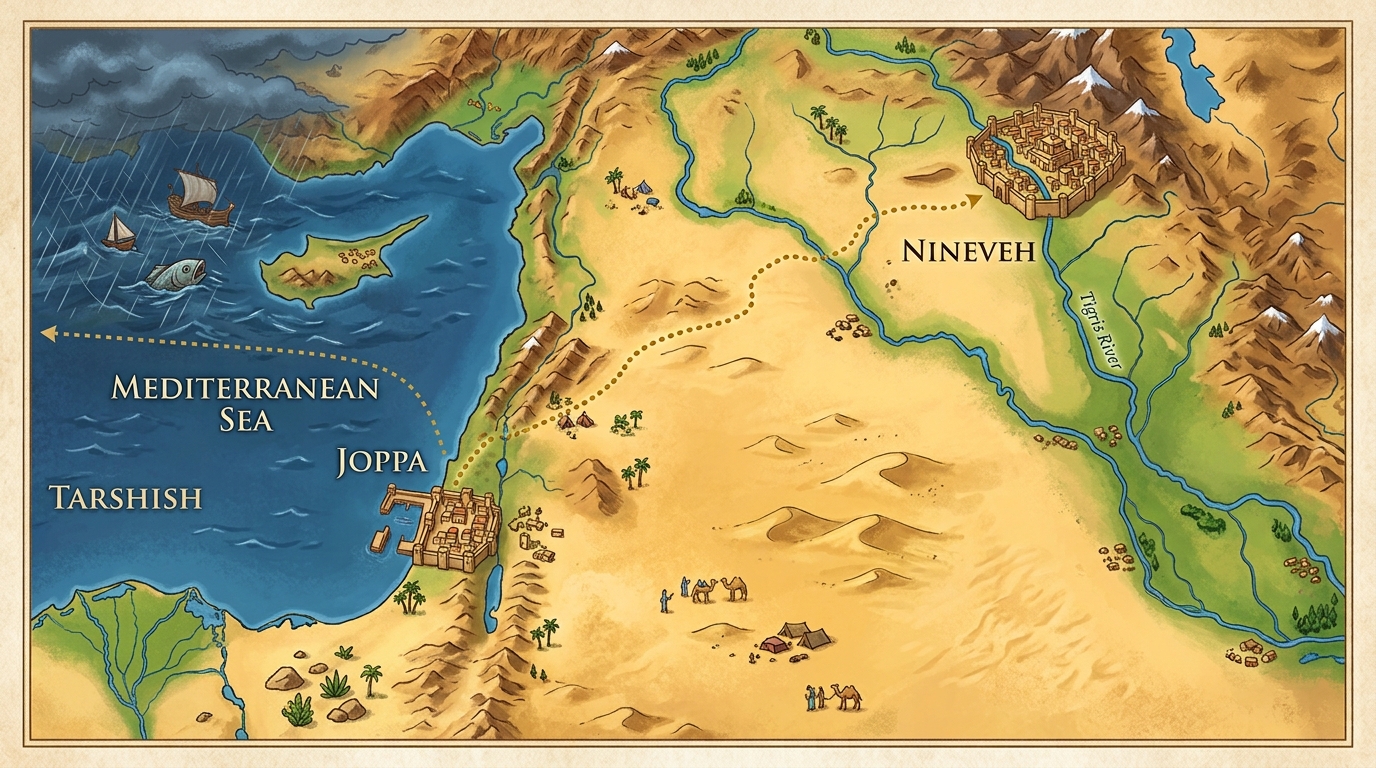 From Joppa to Nineveh