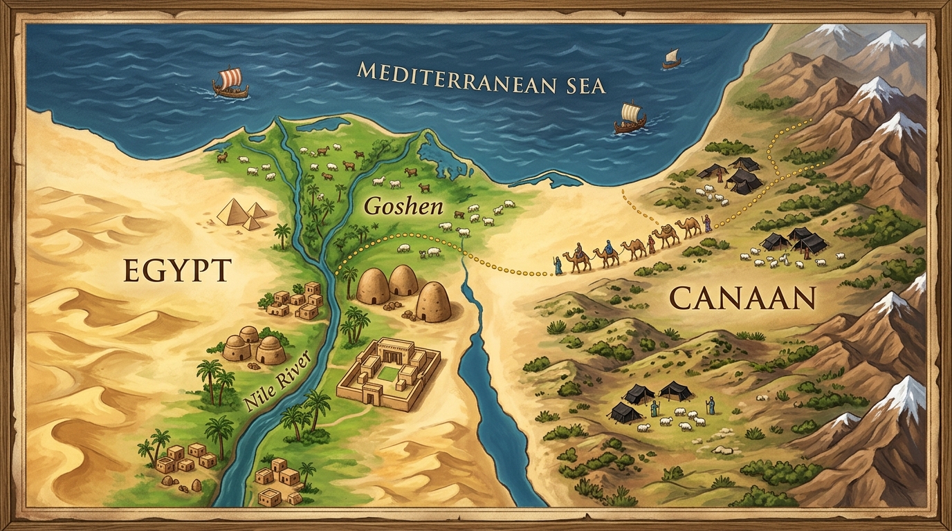 From Canaan to Egypt
