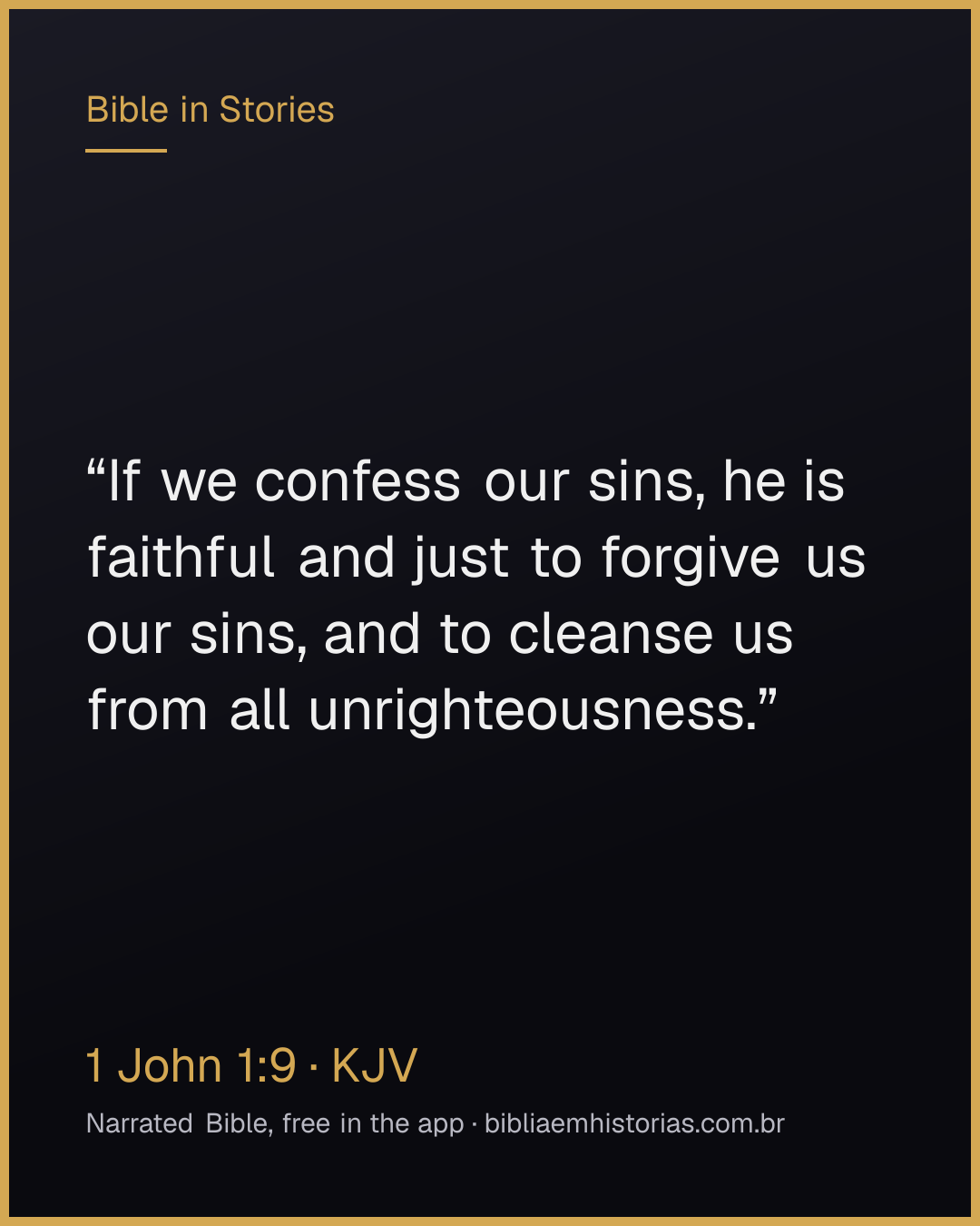 Verse image for 1 John 1:9 to share