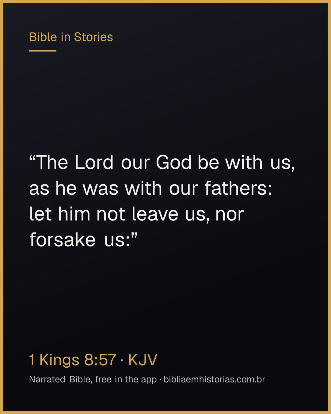 Verse image for 1 Kings 8:57 to share