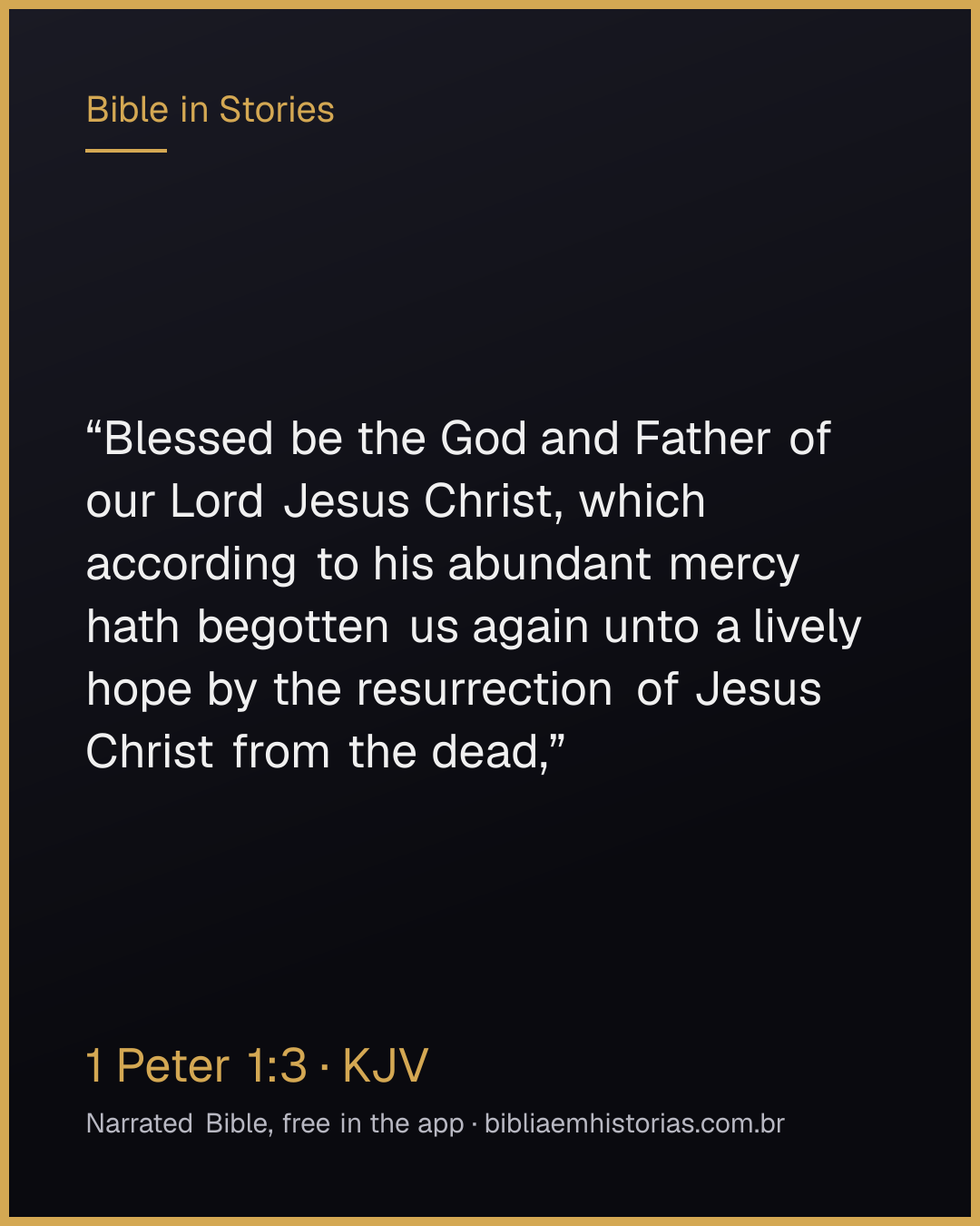 Verse image for 1 Peter 1:3 to share