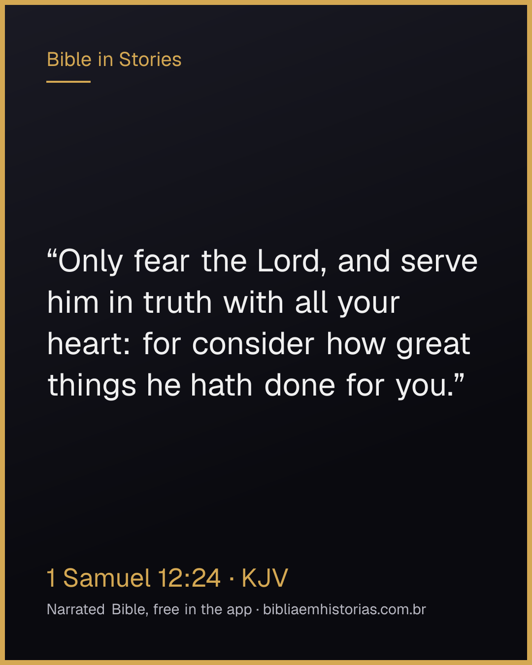 Verse image for 1 Samuel 12:24 to share