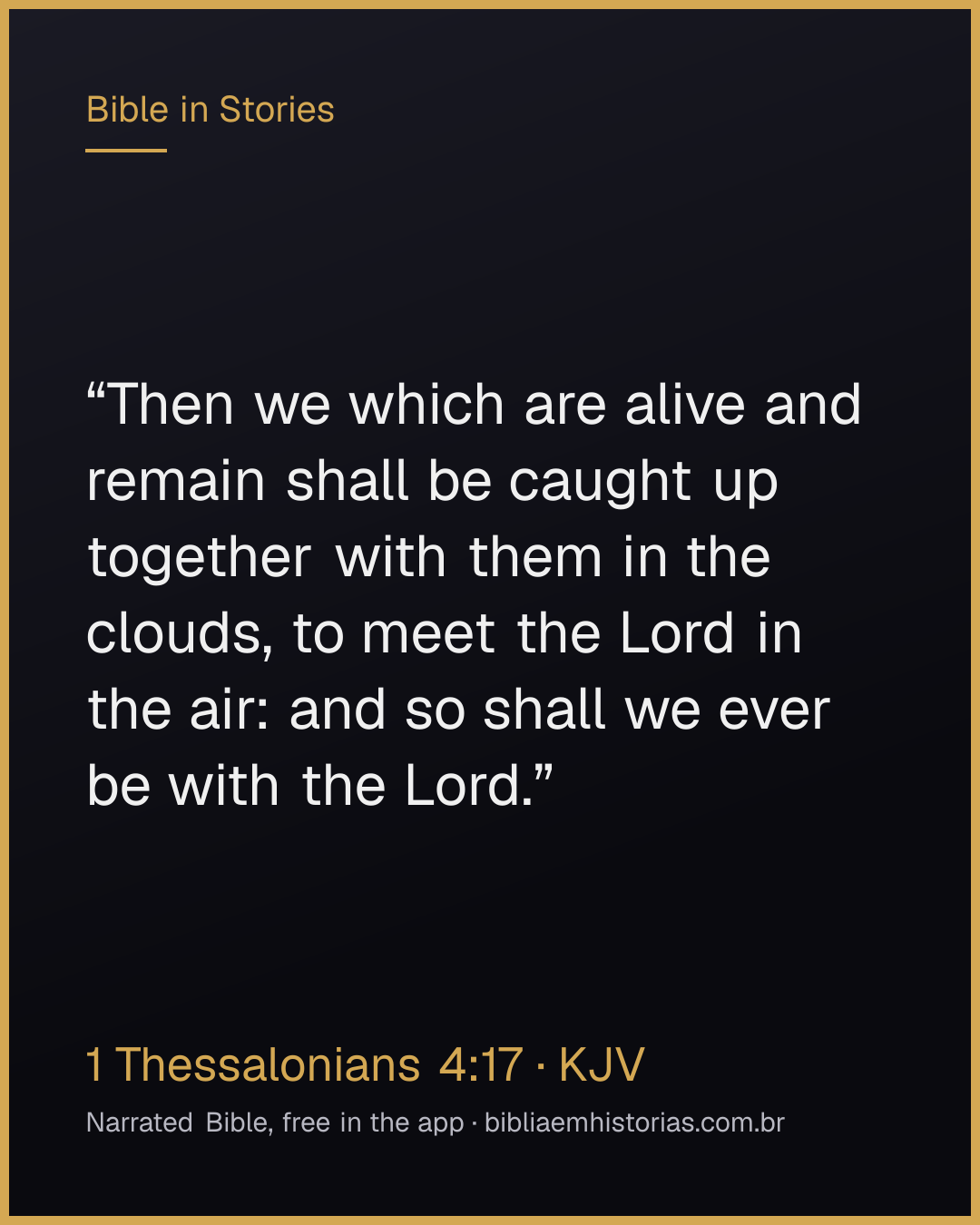 Verse image for 1 Thessalonians 4:17 to share