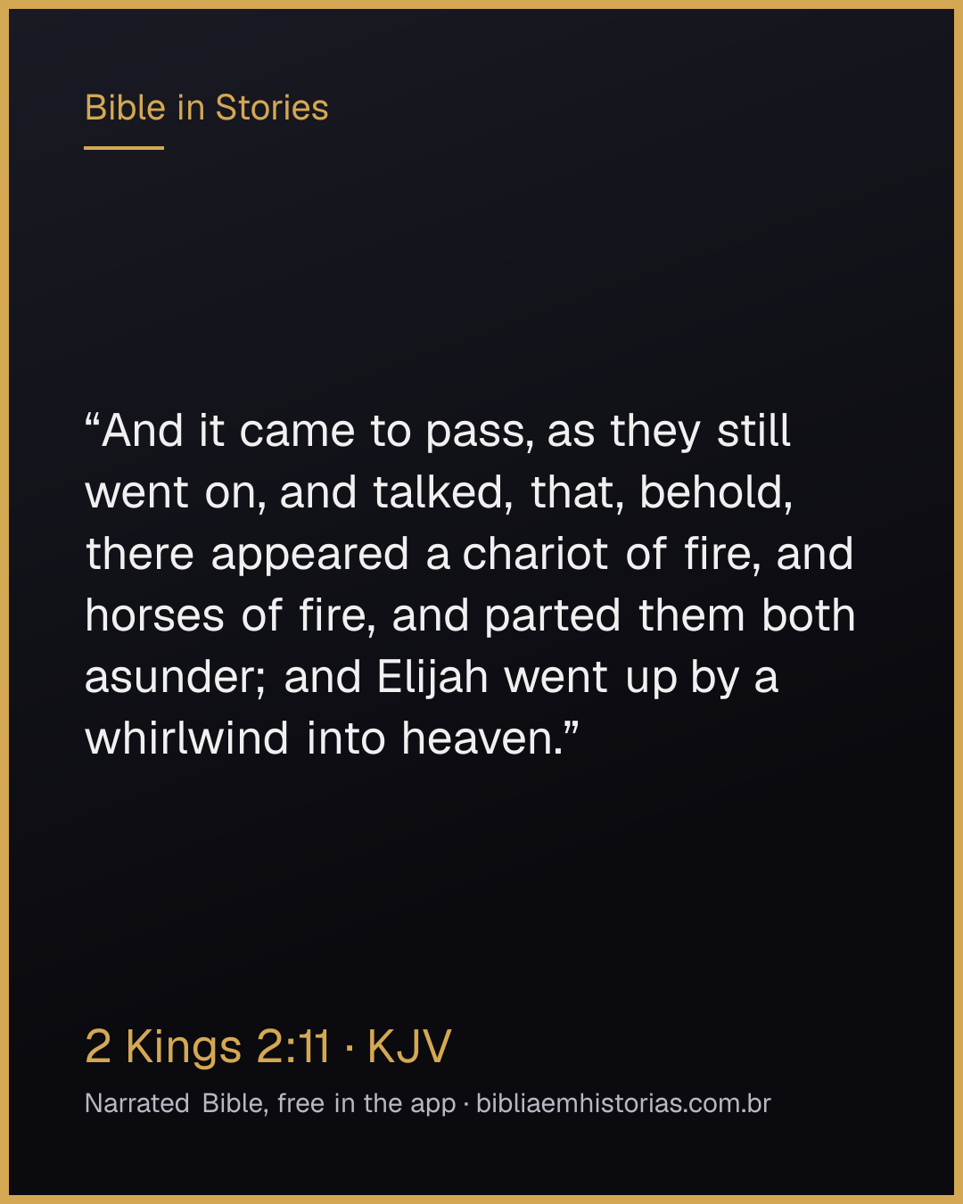 Verse image for 2 Kings 2:11 to share