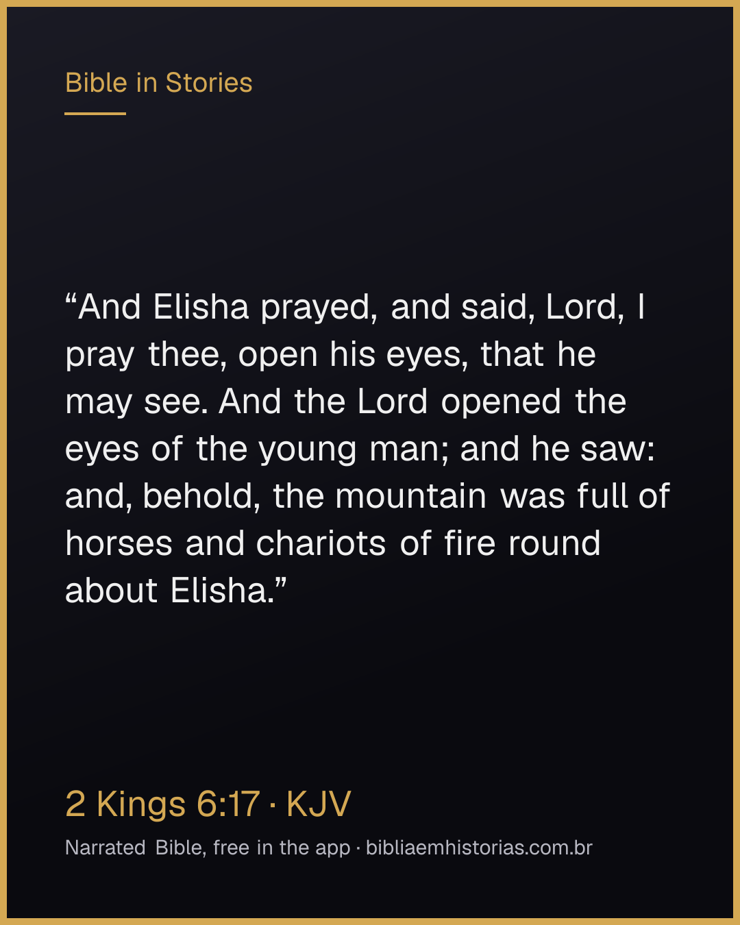 Verse image for 2 Kings 6:17 to share