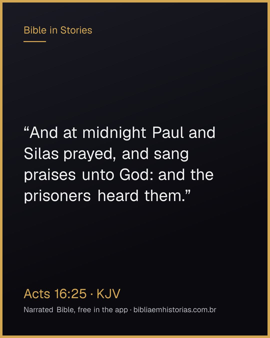 Verse image for Acts 16:25 to share