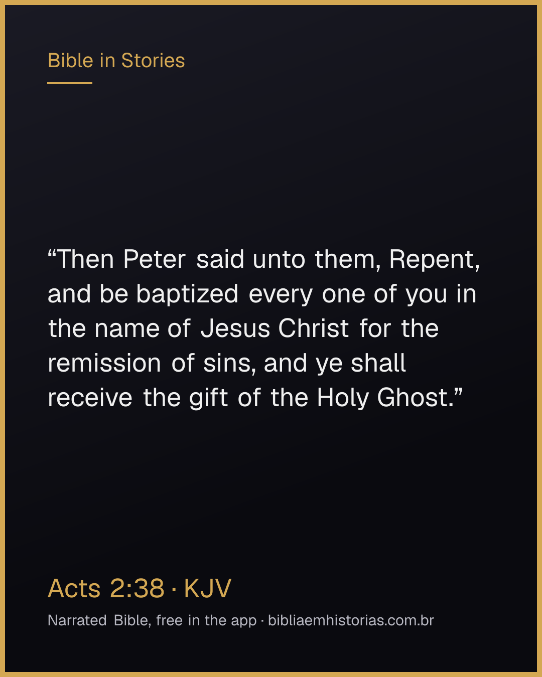 Verse image for Acts 2:38 to share