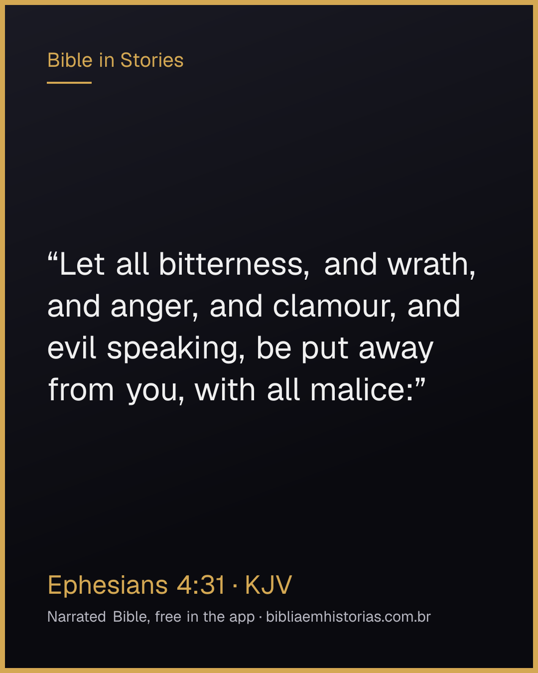Verse image for Ephesians 4:31 to share