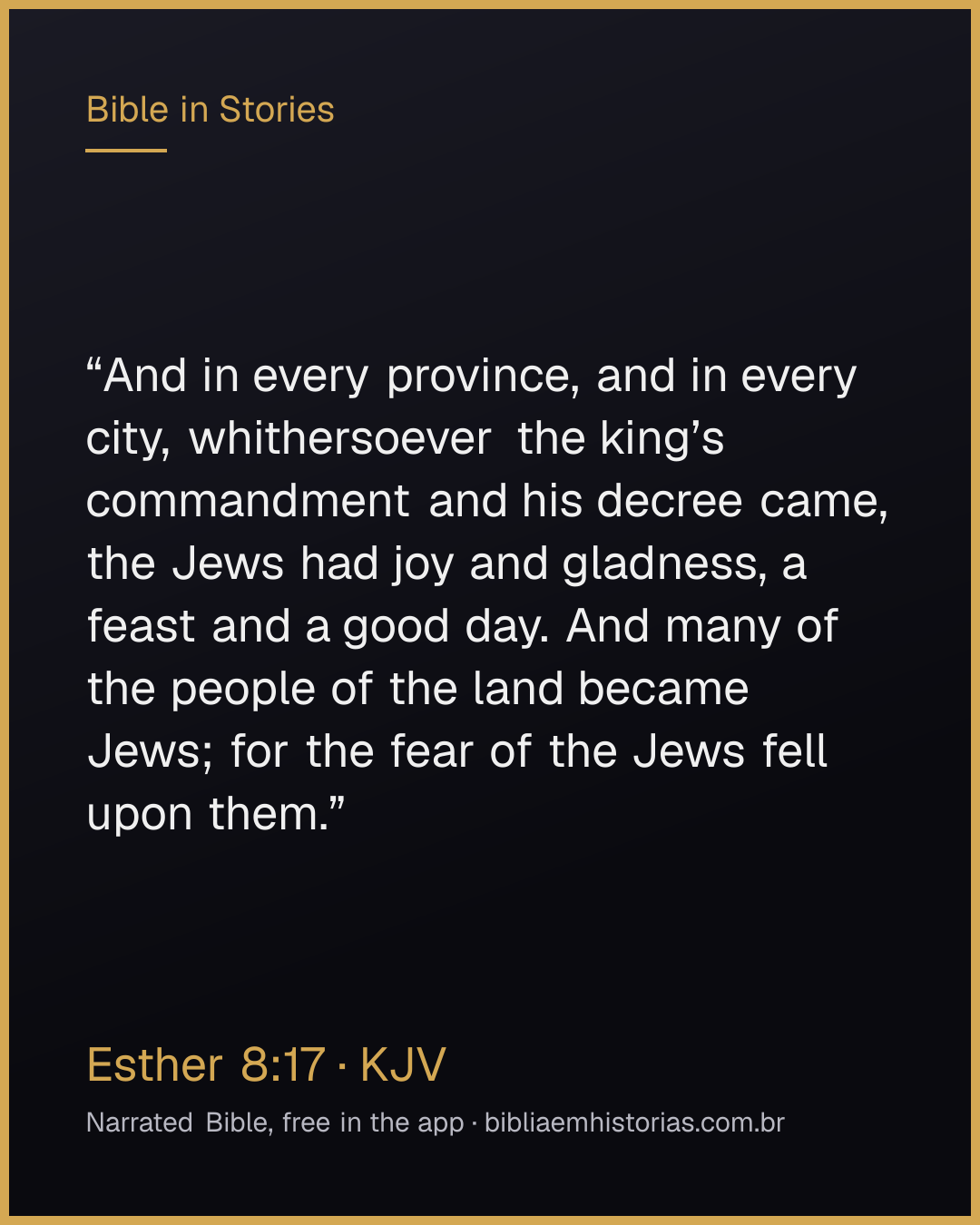 Verse image for Esther 8:17 to share