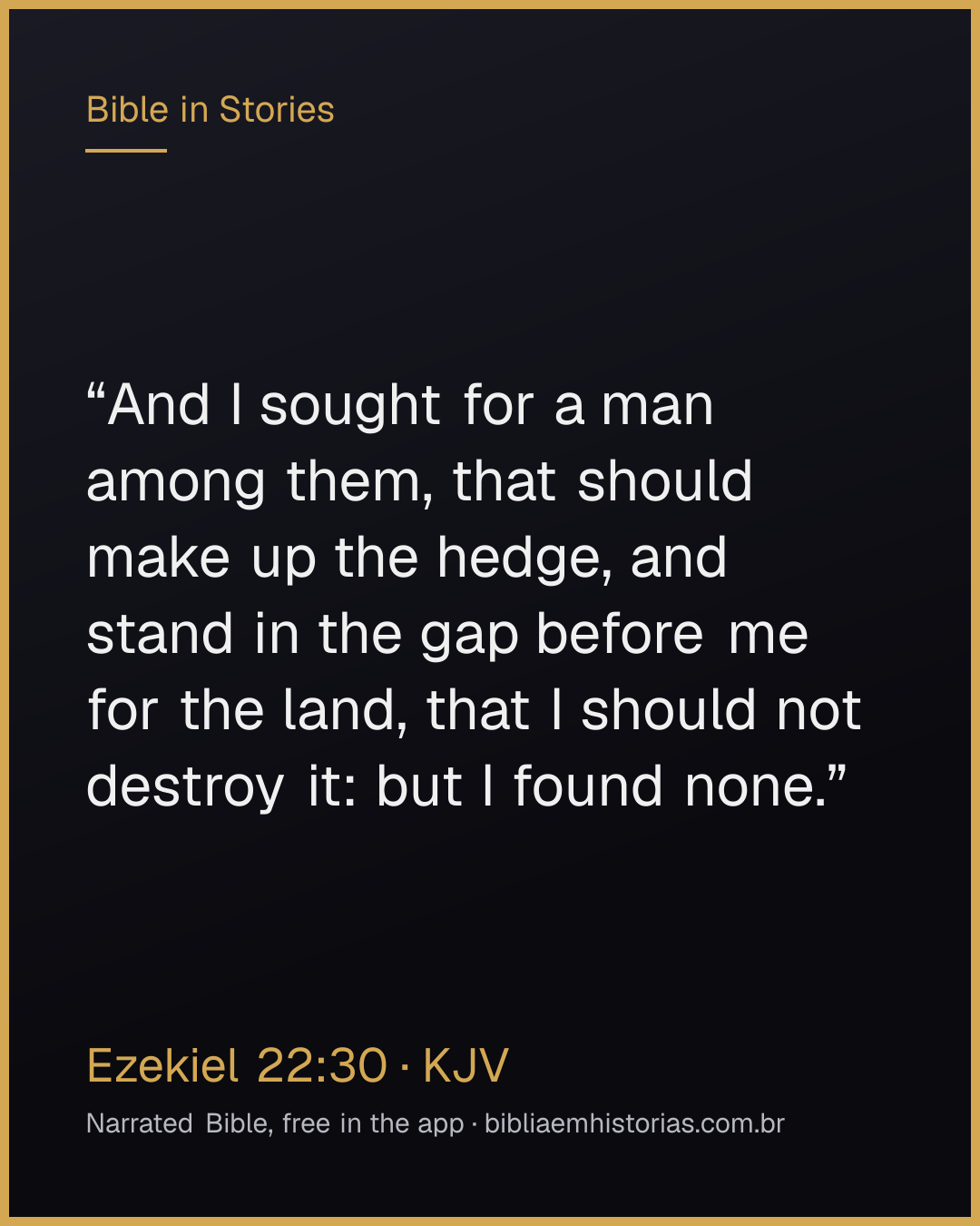 Verse image for Ezekiel 22:30 to share