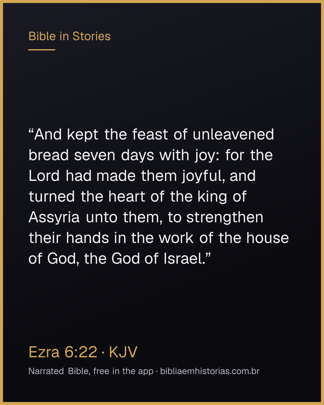 Verse image for Ezra 6:22 to share