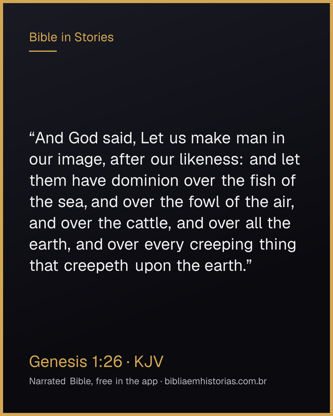 Verse image for Genesis 1:26 to share