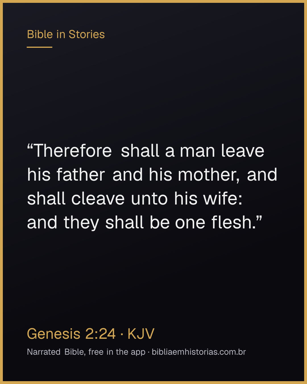 Verse image for Genesis 2:24 to share