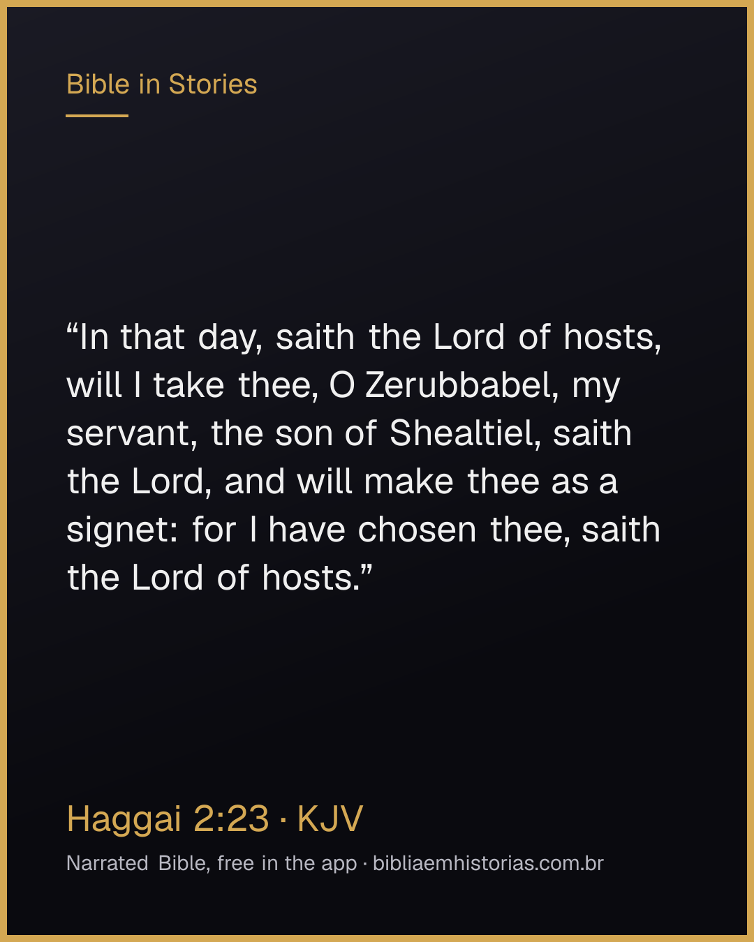 Verse image for Haggai 2:23 to share