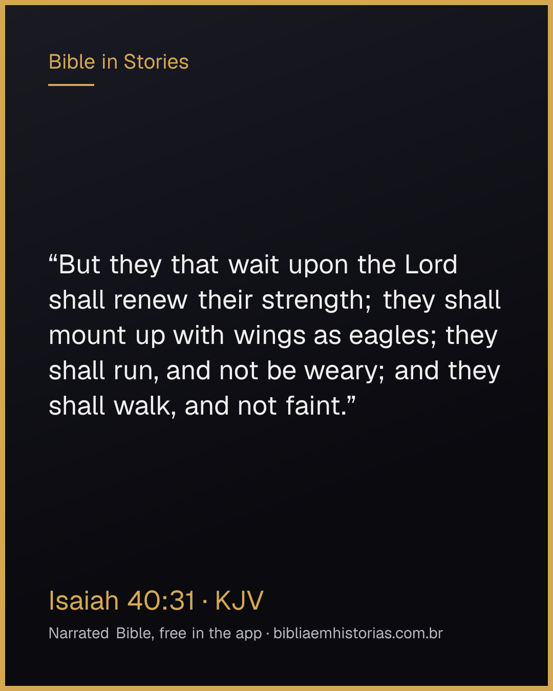 Verse image for Isaiah 40:31 to share
