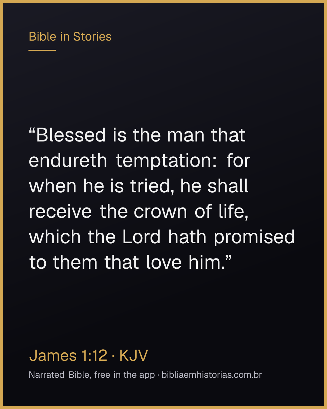 Verse image for James 1:12 to share
