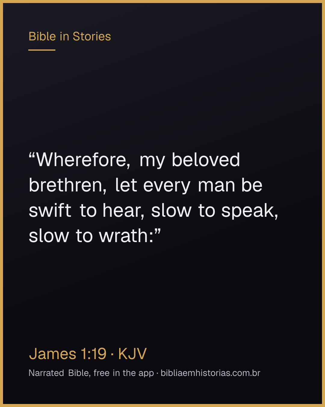 Verse image for James 1:19 to share