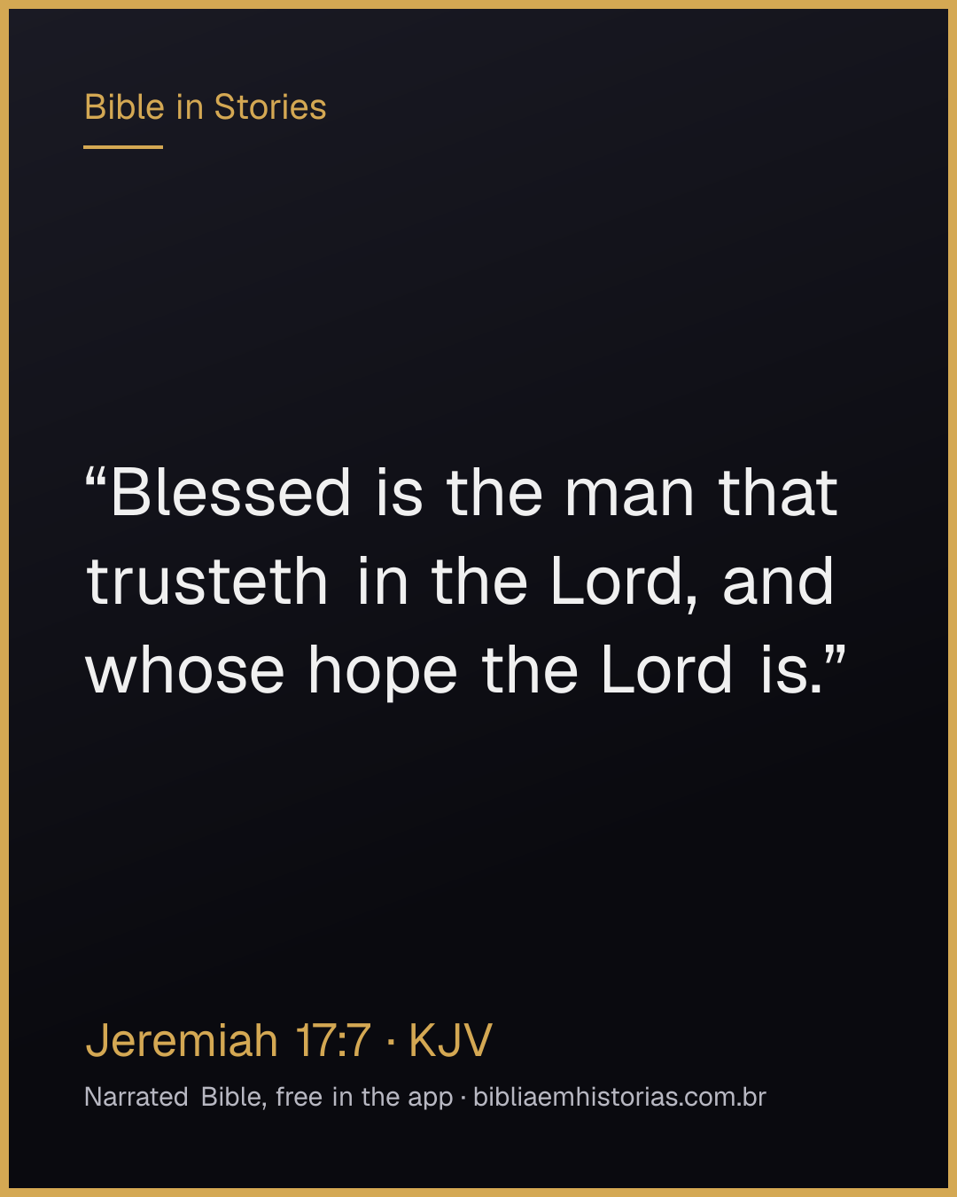 Verse image for Jeremiah 17:7 to share