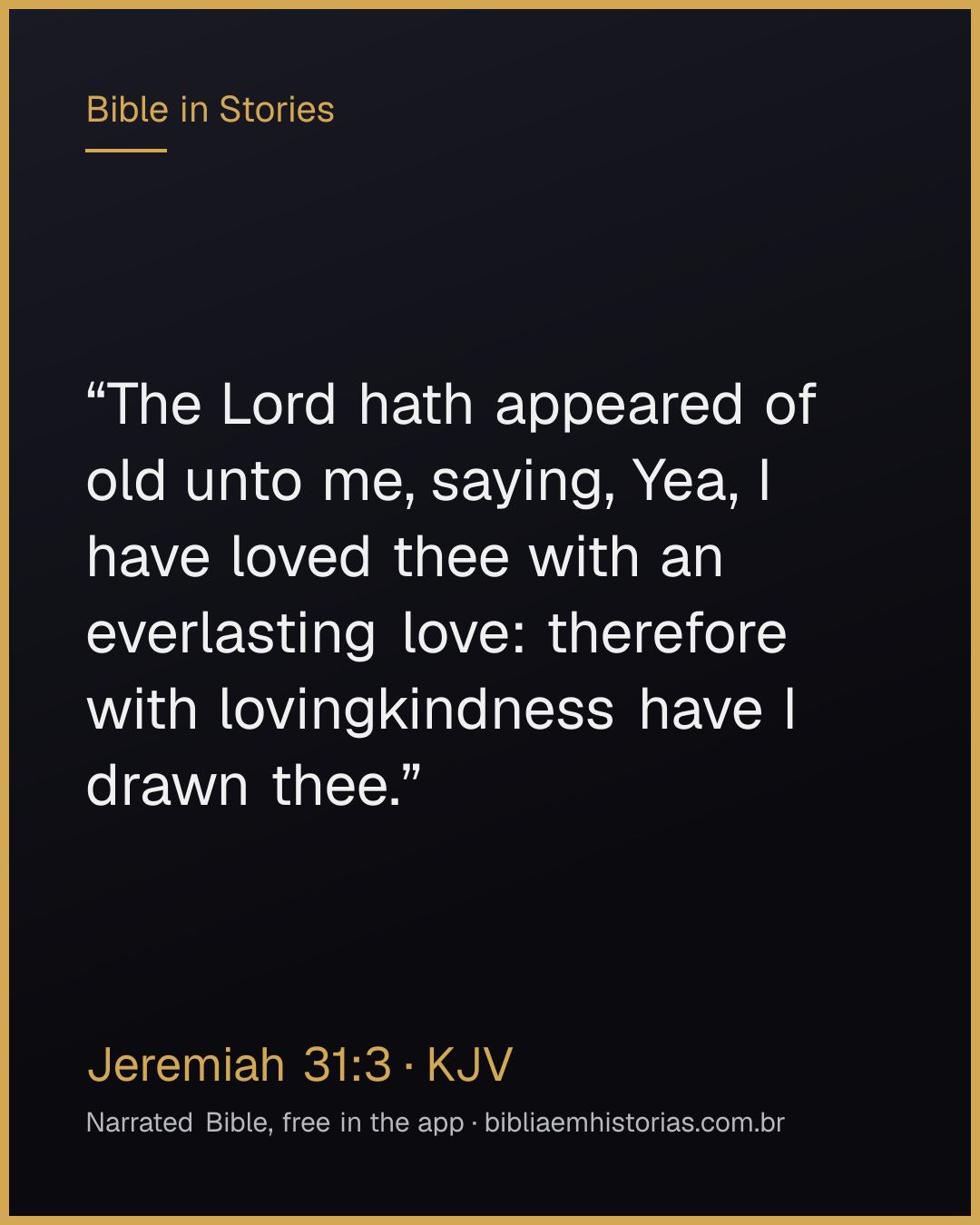 Verse image for Jeremiah 31:3 to share
