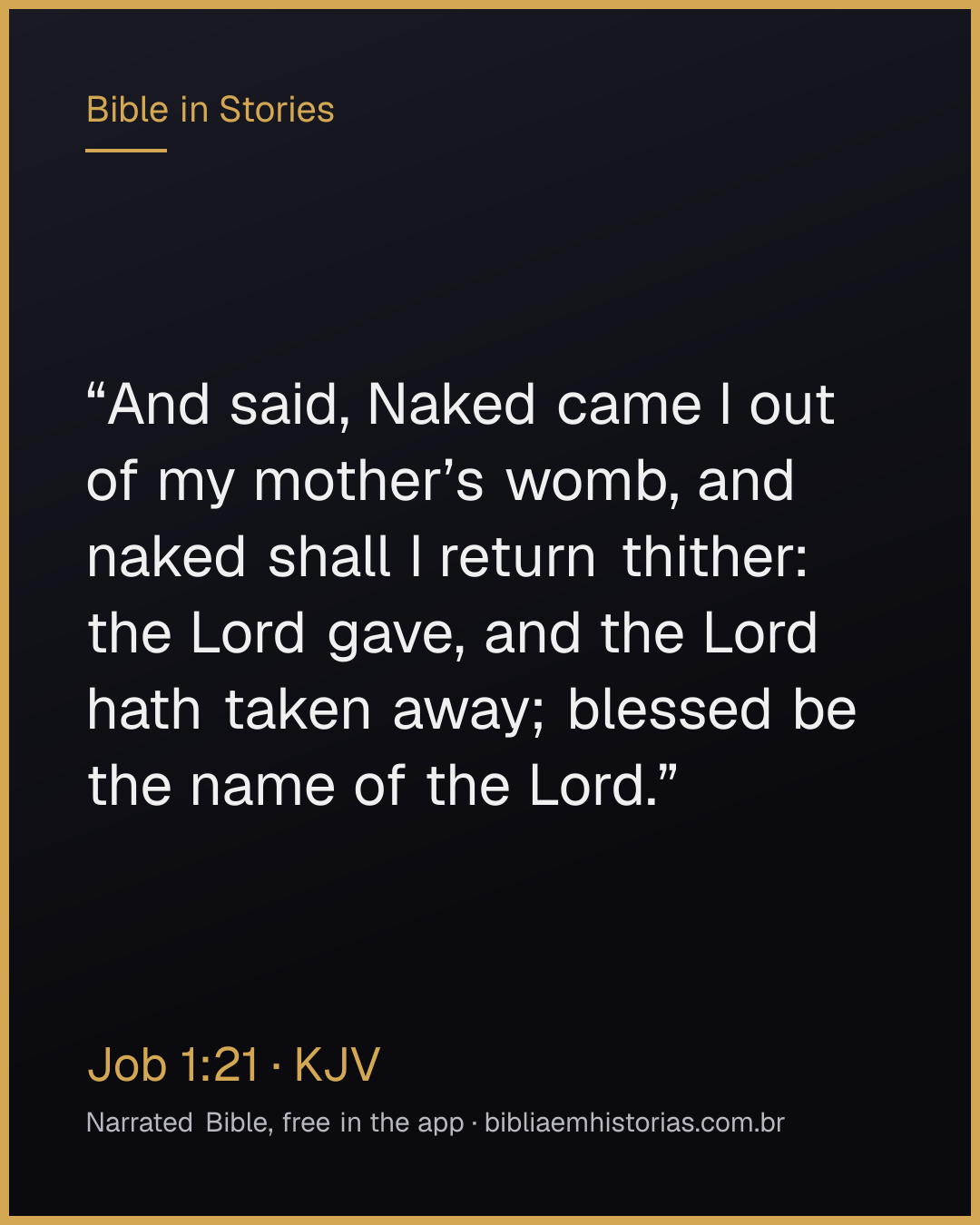 Verse image for Job 1:21 to share