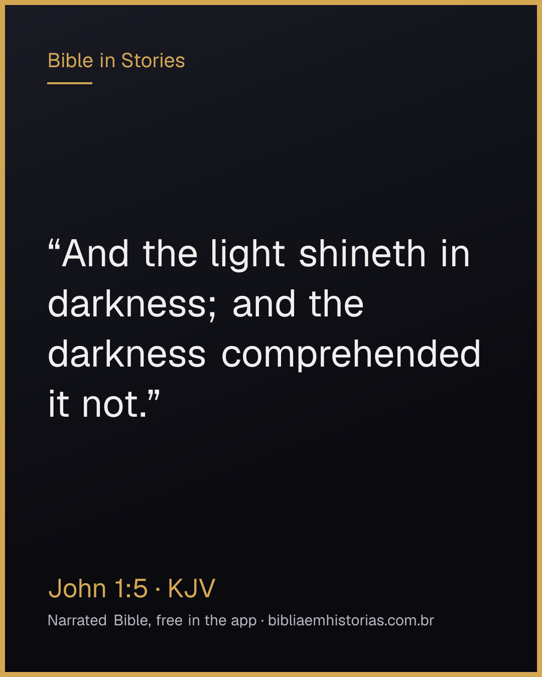 Verse image for John 1:5 to share