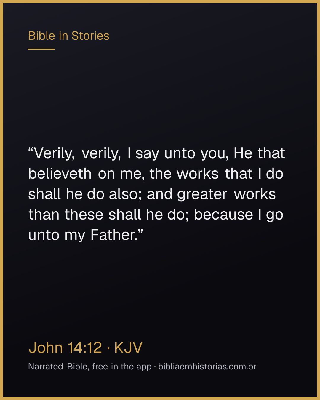 Verse image for John 14:12 to share