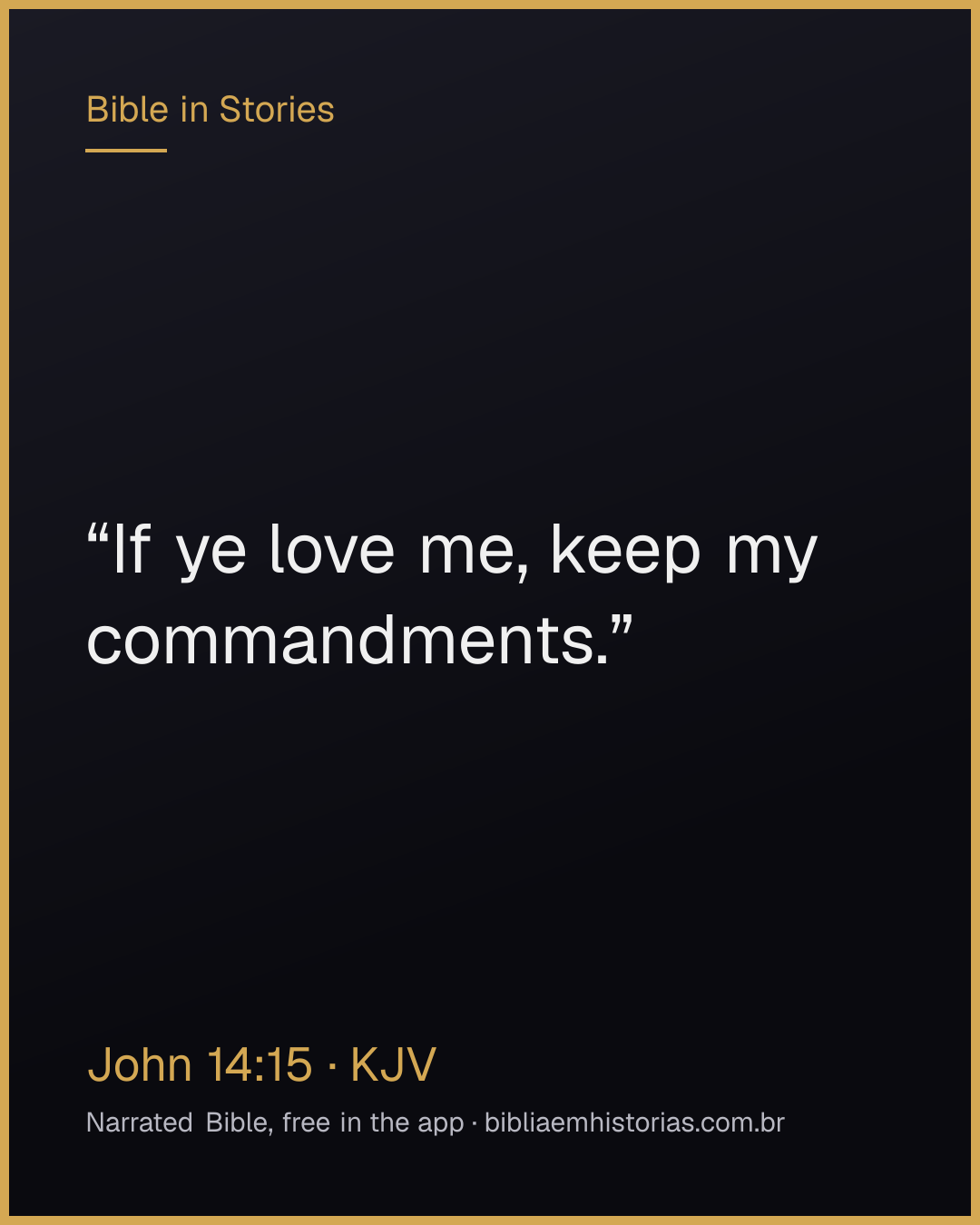 Verse image for John 14:15 to share
