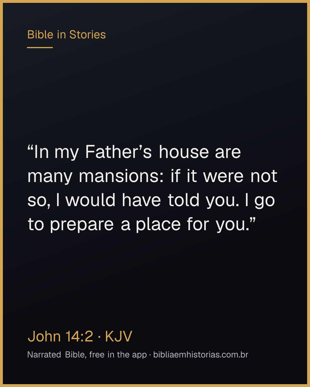 Verse image for John 14:2 to share