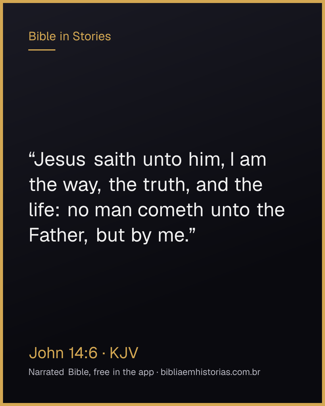 Verse image for John 14:6 to share