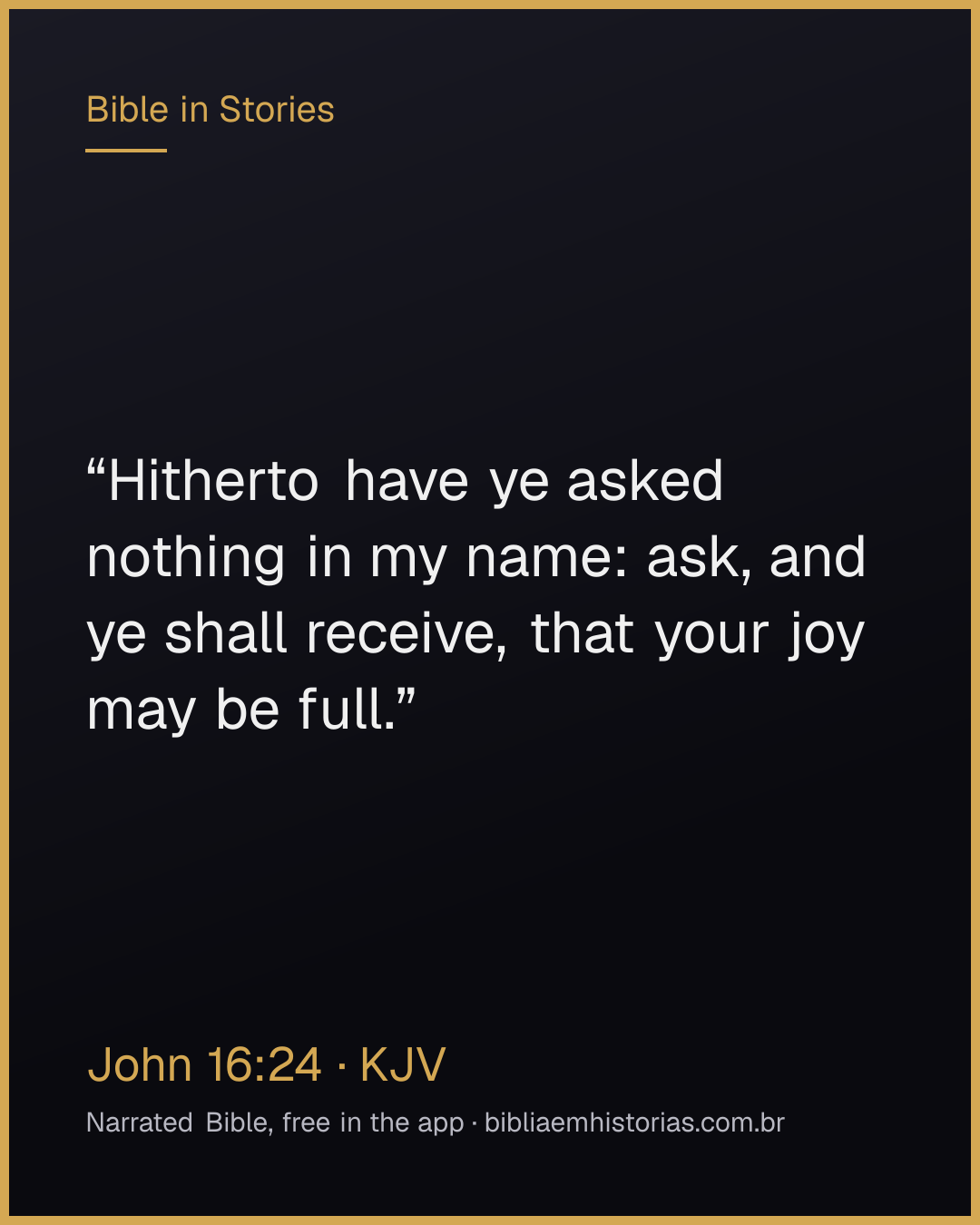 Verse image for John 16:24 to share