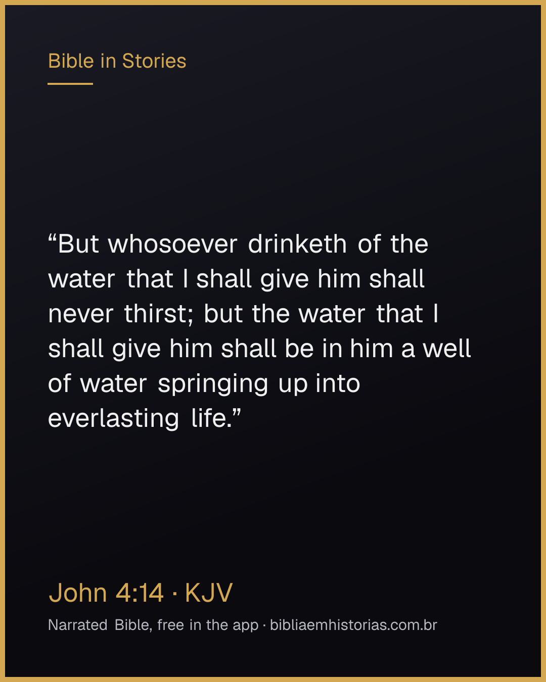 Verse image for John 4:14 to share