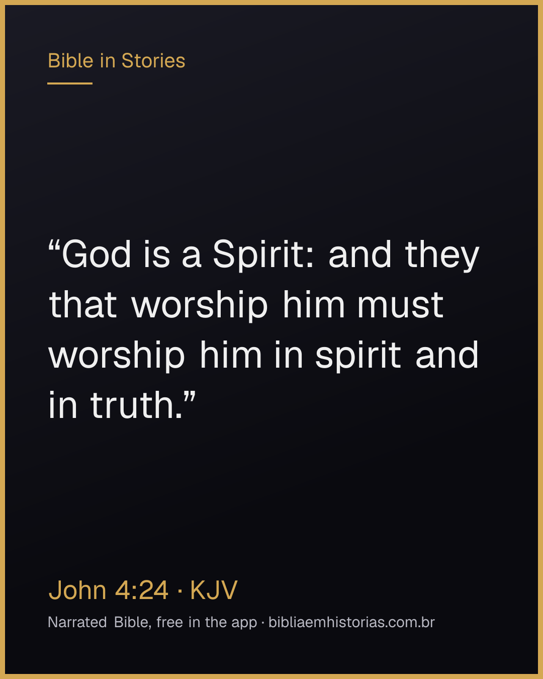 Verse image for John 4:24 to share