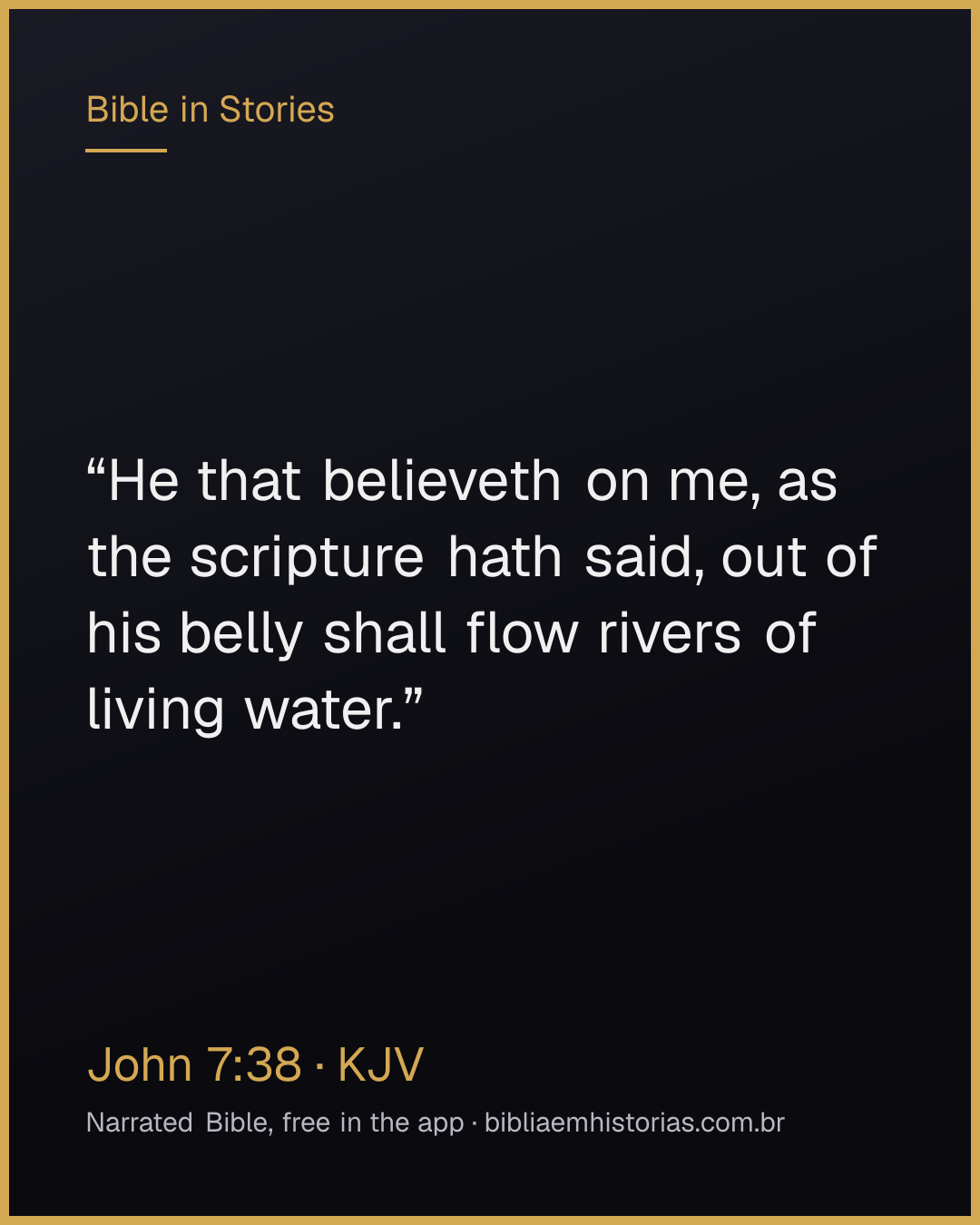 Verse image for John 7:38 to share