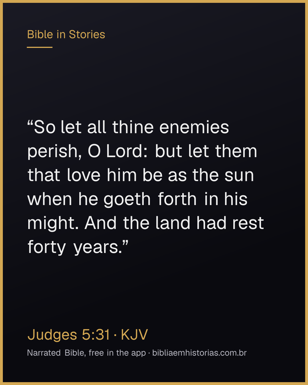 Verse image for Judges 5:31 to share