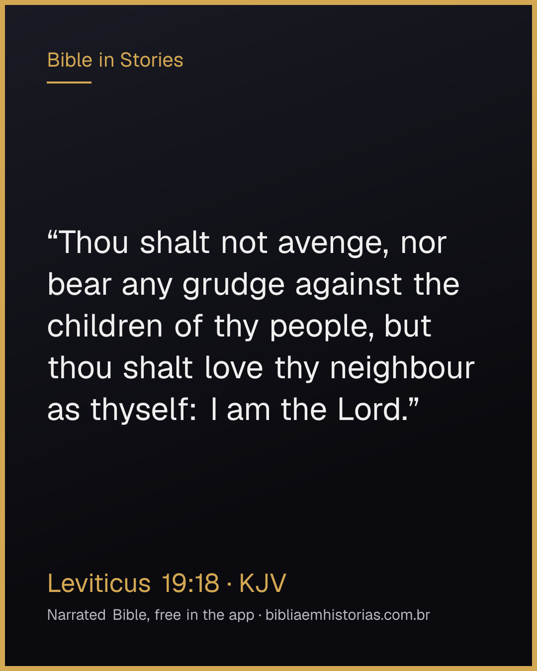 Verse image for Leviticus 19:18 to share