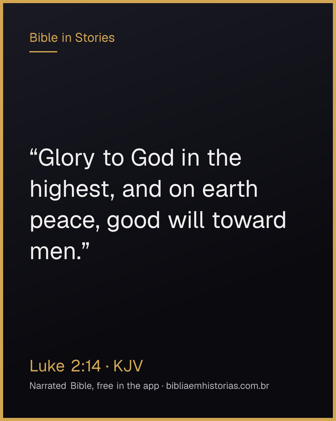 Verse image for Luke 2:14 to share