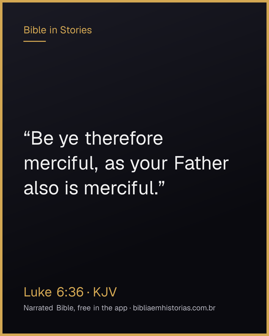 Verse image for Luke 6:36 to share