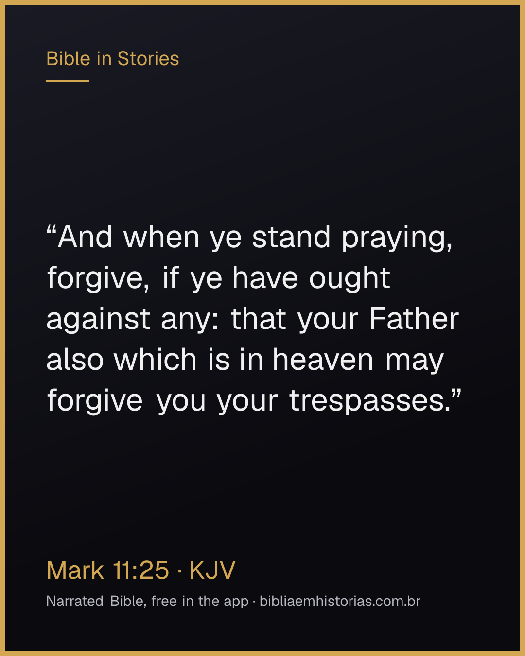 Verse image for Mark 11:25 to share
