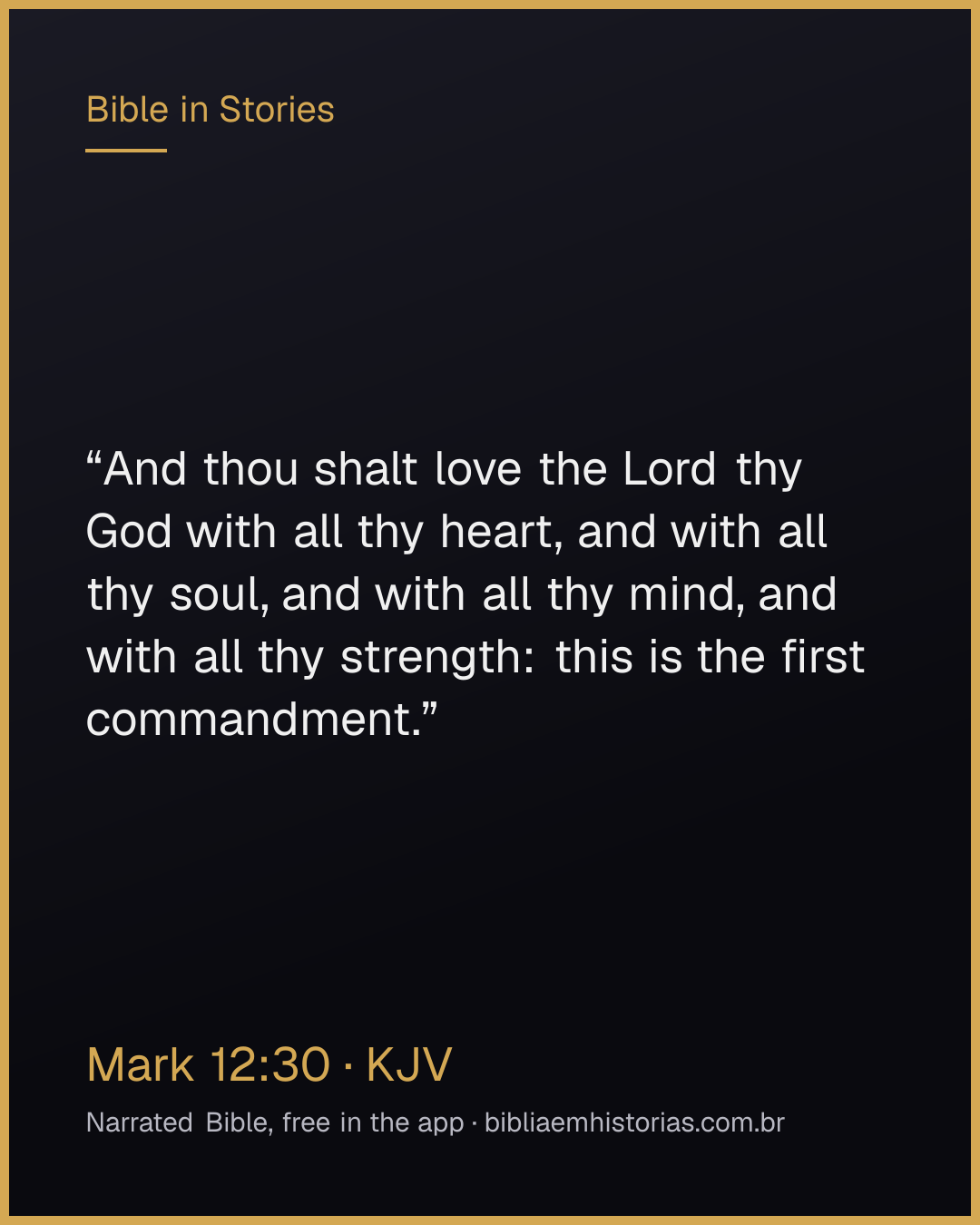 Verse image for Mark 12:30 to share