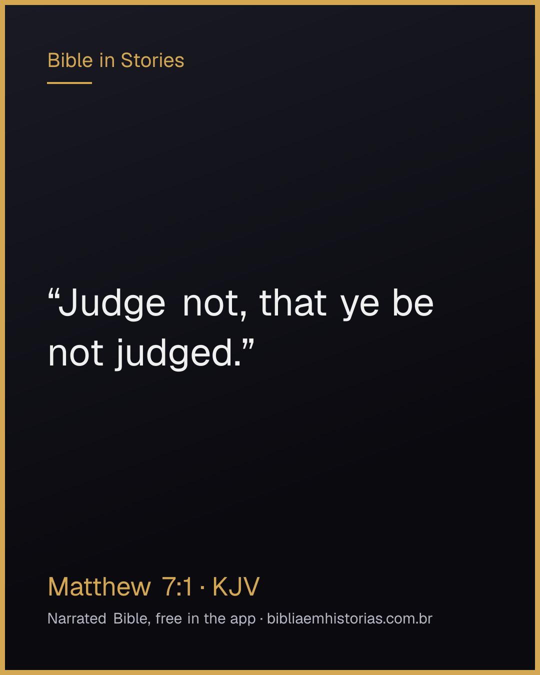 Verse image for Matthew 7:1 to share