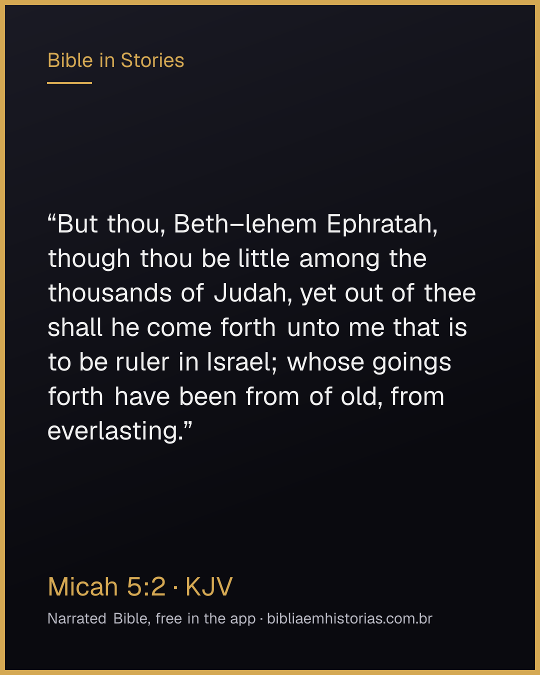 Verse image for Micah 5:2 to share