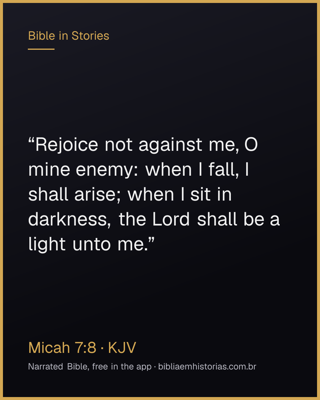 Verse image for Micah 7:8 to share