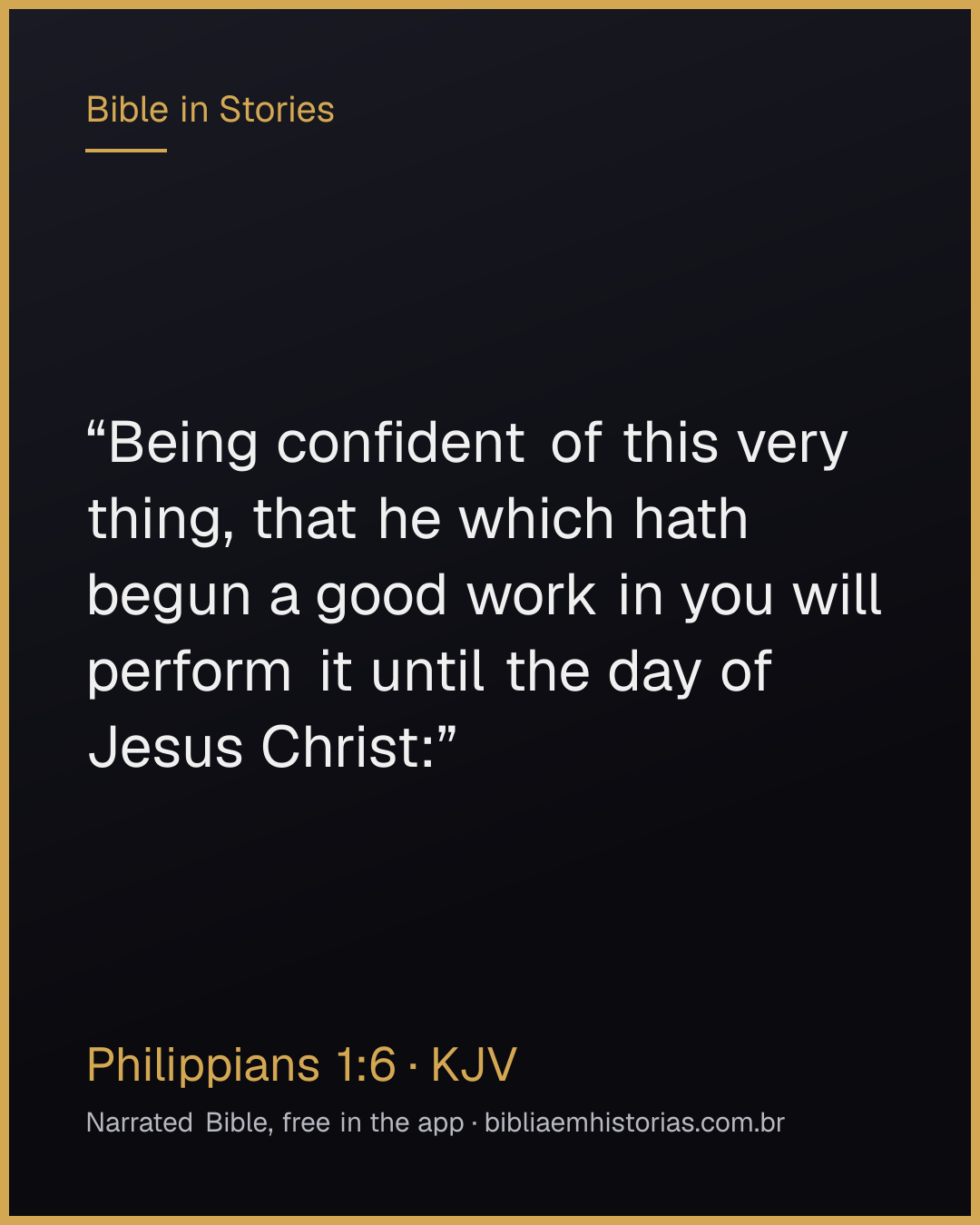 Verse image for Philippians 1:6 to share
