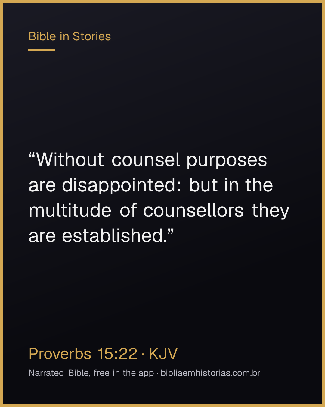 Verse image for Proverbs 15:22 to share