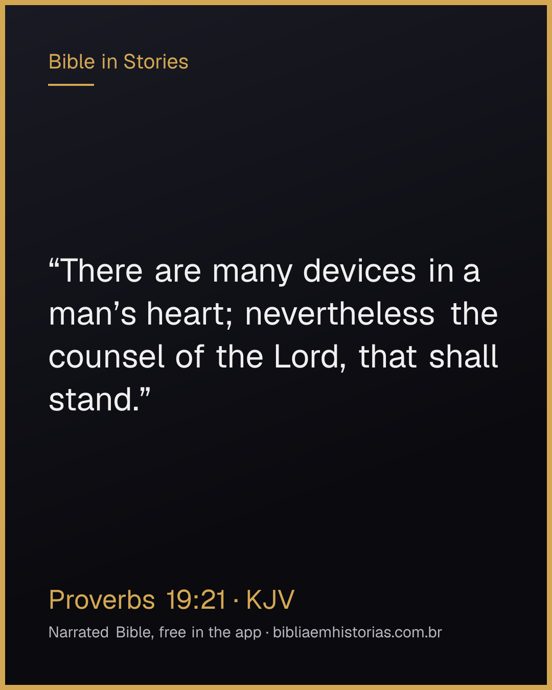 Verse image for Proverbs 19:21 to share