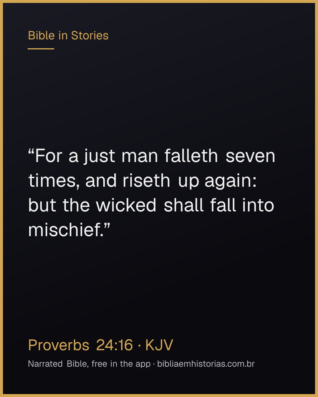 Verse image for Proverbs 24:16 to share