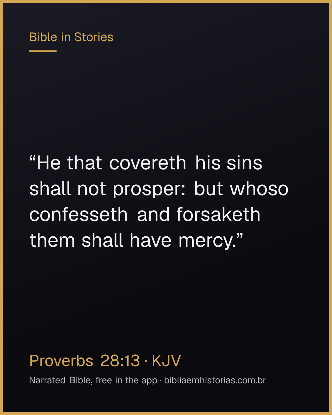 Verse image for Proverbs 28:13 to share
