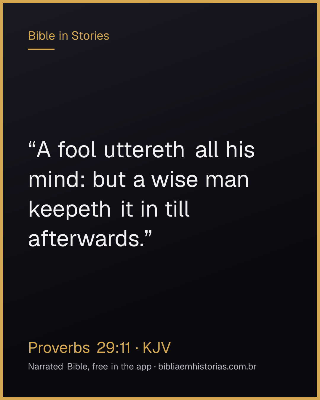 Verse image for Proverbs 29:11 to share