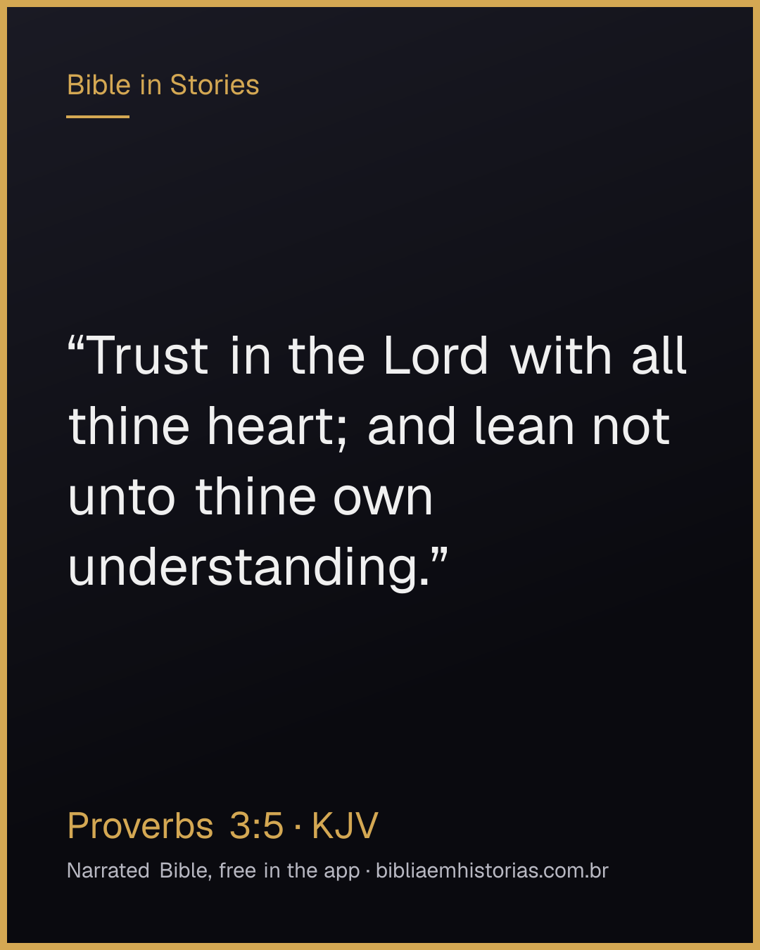 Verse image for Proverbs 3:5 to share