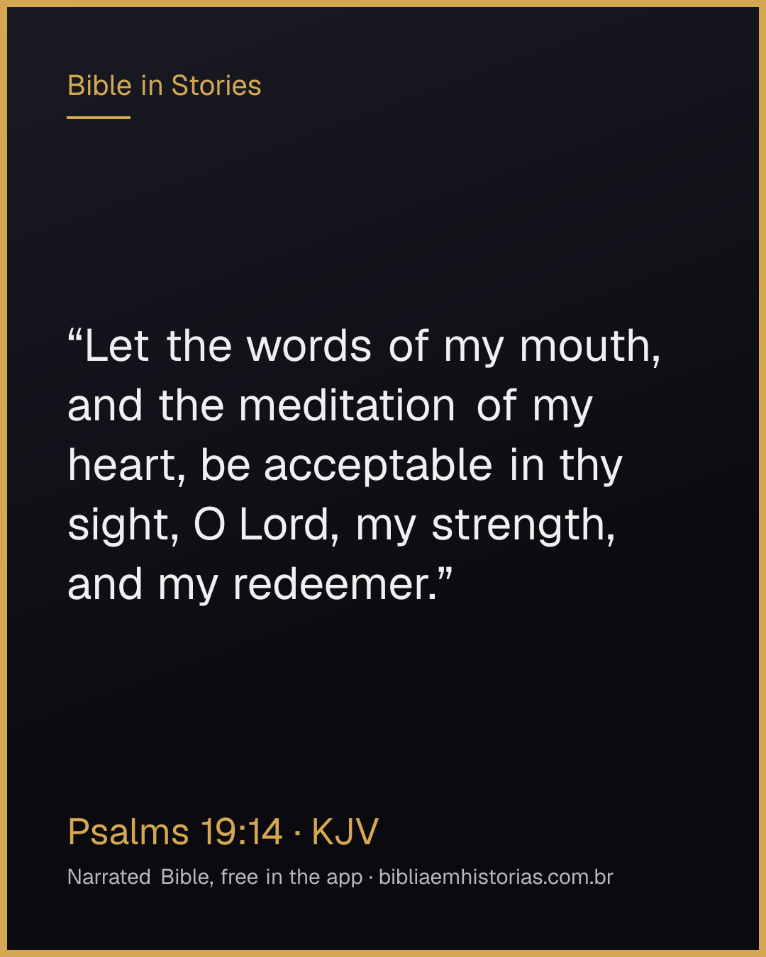Verse image for Psalms 19:14 to share